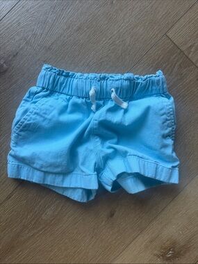 Crewcuts Light Blue Elastic-Waist Shorts